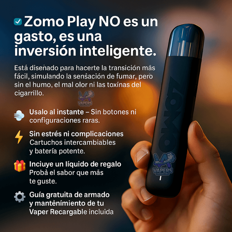Zomo Play + Zeus Salt 0% Nicotina