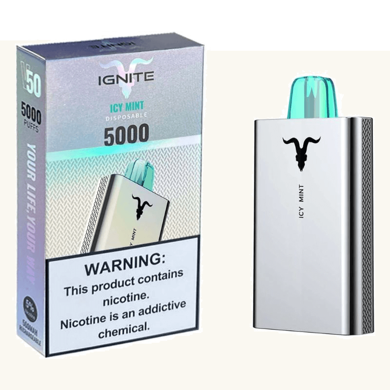IGNITE V50 SILVER EDITION 5.000 PUFFS 5% Nicotina