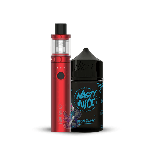 Combo Smok Vape Pen 22 Vaper Recargable + Líquido E-Juice 60mL 3mg