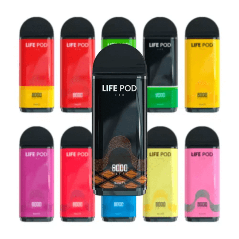 Cartucho LIFE POD 8.000 Puffs