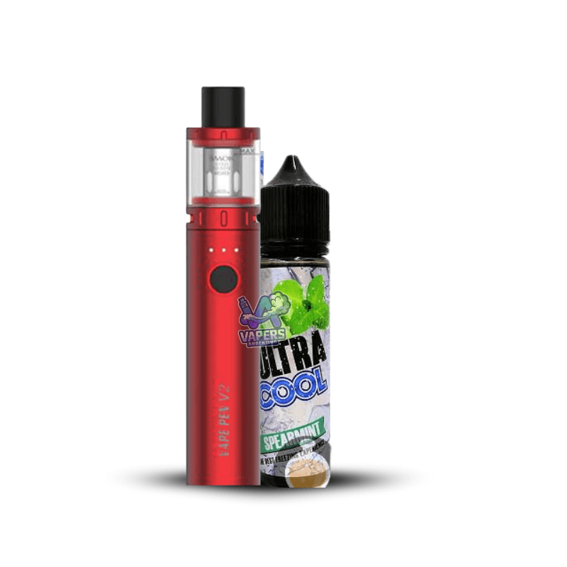 Combo Smok Vape Pen 22 Vaper Recargable + Líquido E-Juice 60mL 3mg