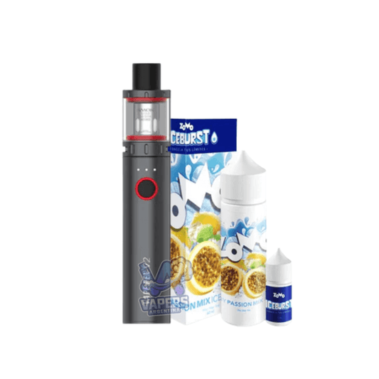 Combo Smok Vape Pen 22 Vaper Recargable + Líquido E-Juice Zomo IceBurst 60mL 3mg